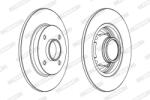 FERODO Disc frana FERODO PREMIER DDF1564C-1 (DDF1564C-1)