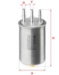SOFIMA filtru combustibil SOFIMA S 4133 NR (S 4133 NR) - automobilus