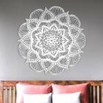 DUBLEZ Mandala 3D sculptată - Floare de Lotus