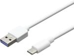 mobilNET USB - Type C, 2A, 1M, Eco csomagolás, fehér - adatkábel (KAB-0195-USB-TYPEC)