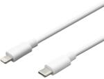 mobilNET Type C - Lightning, 2A, 1M, Eco csomagolás, fehér- adatkábel (KAB-0199-TYP-LIGHT)