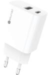 Sturdo Hálózati töltő 20W, Power Delivery + Quick Charge 3.0, fehér (NSI-0081-STU-PD20W)
