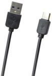 mobilNET USB typ C, fekete, 1m 2A adatkábell (KAB-0089-USB-TYPEC)