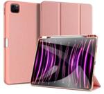 Dux Ducis GP-157397 iPad Pro 13 (2024) rózsaszín bőr hatású oldalra nyíló tok (GP-157397)