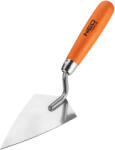 NEO TOOLS Stukkókanál, hegyes rozsdamentes 140x80mm, fa markolat (50-121) - szerszamparadicsom