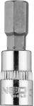 NEO TOOLS Imbusz dugókulcs 1/4" 37mm H8, Minimum rendelés: 5db (10-315)