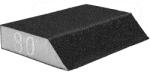 GRAPHITE Csiszolószivacs 45fok élű, 125x25x90mm, K80, Minimum rendelés: 5db (55H922)