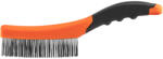 NEO TOOLS Drótkefe, acél, 4x16 sor (39-010) - szerszamparadicsom