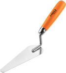 NEO TOOLS Stukkókanál, keskeny macskanyelv, rozsdamentes, 165x17x54mm, fa markolat (50-122) - szerszamparadicsom