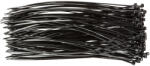 TOPEX KÁBELKÖTEGELŐ, gyorskötöző, 2, 5mm x 200mm, fekete, 100db, Minimum rendelés: 5cs (44E972)