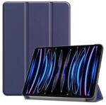 Gigapack GP-157500 iPad Pro 11 (2024) sötétkék bőr hatású oldalra nyíló tok (GP-157500)