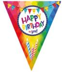 Funny Fashion Happy Birthday zászló girland - 5 m (85226)