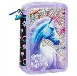 DERFORM Unikornis felszerelt emeletes tolltartó - Born to be a Unicorn (PWDJR15) (PWDJR15)