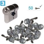 Euro Secure ES. Ni Biztonsági Zárbetét - 50 Kulcs - 45/55mm (2002-17121)