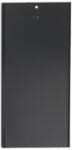 Samsung GH96-15524A Samsung Galaxy S23 Ultra Eu Ver. OLED kijelző érintővel ezüst kerettel előlap (kis kijelzős, vastag kávás) (GH96-15524A)