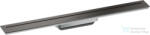 Hansgrohe AXOR DRAIN 70 cm-es zuhanyfolyóka alaptest nélkül, szálcsiszolt fekete króm 42520340 (42520340)