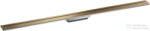 Hansgrohe AXOR DRAIN 120 cm-es zuhanyfolyóka alaptest nélkül, szálcsiszolt bronz 42524140 (42524140)
