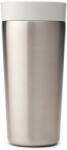 Brabantia Brabantia MAKE & TAKE thermo bögre, 360 ml, világosszürke, acél (BRAB228704)
