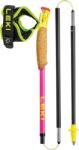 LEKI Trail Running stâlpi Ultratrail FX. One Superlite, roz neon - galben neon - carbon natural