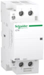  Schneider Electric A9C40240 iCTK Moduláris kontaktor 40A, 2 Záró érintkező (NO), vezérlő feszültség 220-240V AC 50 Hz (A9C40240)