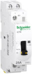  Schneider Electric A9C41225 iCTK Moduláris kontaktor 25A, kézi kapcsolással, 2 Záró érintkező (NO), vezérlő feszültség 230-240V AC 50 Hz (A9C41225)