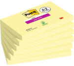 POST-IT Super Sticky 655-SSCY 76x127mm 90lap 4+2 tömb kanárisárga öntap. jegyzettömb 100% PEFC, SGSCH-PEFC-COC-110078 (7100259448) - tintasziget