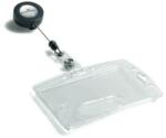 Durable Suport card acces Durable 54 x 87 mm 1 card snur retractabil 10 bucati/set (DB801219)