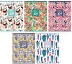 Patria Füzet pd nagyalakú 40 lapos kockás Choose Joy