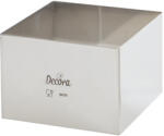 Decora Rama Inox Patrata 15 x 15 x H 6 cm (63785)