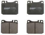 SBP set placute frana, frana disc SBP 07-AG030 (07-AG030)