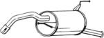 BOSAL Toba esapament finala BOSAL 228-145 - automobilus