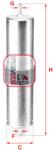 SOFIMA filtru combustibil SOFIMA S 1838 B (S 1838 B) - automobilus