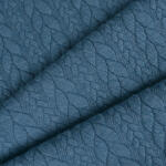 Takoy Kötött anyag / jacquard csavart mintás melírozott, kék