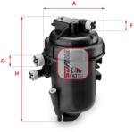 SOFIMA filtru combustibil SOFIMA S 5084 GC (S 5084 GC) - automobilus