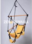 ZeroGravity Napsárga gyermek függőszék - fekete kötéllel