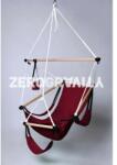 ZeroGravity Bordó függőszék - fehér kötéllel