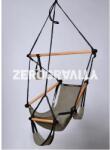 ZeroGravity Cappuccino gyermek függőszék - fekete kötéllel