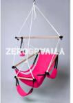 ZeroGravity Rózsaszín függőszék - fehér kötéllel