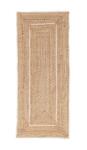 Bizzotto Set 2 covoare iuta natur alb Ankit 60x150 cm (0608304) Covor baie