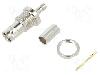 Amphenol Conector HD-BNC, 75, mama, aurit, AMPHENOL - 034-1053