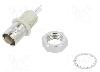 Amphenol Conector BNC, 50, mama, argintat, AMPHENOL - 031-10