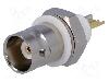 TE Connectivity Conector BNC, 50, mama, aurit, TE Connectivity - 1-1337452-0