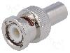 Amphenol Conector BNC, 50, Subtip conector, Placare contact, AMPHENOL - B1004A1-ND3G-50R-0.01-1W
