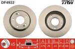 TRW Disc frana TRW DF4922 (DF4922) - automobilus