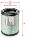 SOFIMA Filtru aer SOFIMA S 7C09 A (S 7C09 A) - automobilus