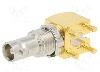 Amphenol Conector HD-BNC, 75, mama, aurit, AMPHENOL - 034-1030-12G