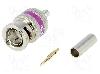 Belden Conector BNC, 75, tata, aurit, BELDEN - 1855ABHD3