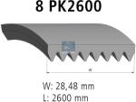DT Spare Parts Curea transmisie cu caneluri DT Spare Parts 4.80721 (4.80721) - automobilus