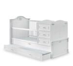 Cilek Patut transformabil pentru bebe Romantic Baby White, 180 x 80 cm (20.21.1015.01)