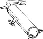 BOSAL Toba esapament finala BOSAL 228-467 (228-467) - automobilus
